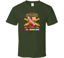 Load image into Gallery viewer, Army - 17th Field Artillery W Br - Ribbon Vn Svc Vet Tab Long Sleeve T Shirt
