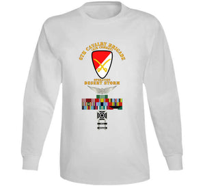 Army - 6th Cavalry Bde - Desert Storm W Ds Svc - Afem W Arrow - Special  Classic, Hoodies and Long Sleeve