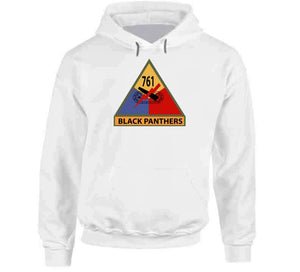 Army - 761st Tank Battalion Ssi W Name Tape Hoodie