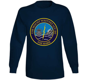 Navy - Uss Mount Whitney (lcc-20) Wo Txt X 300 T Shirt