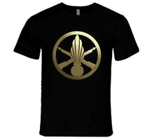 Load image into Gallery viewer, France - French Military Infantry Beret Badge without Text T Shirt

