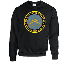 Load image into Gallery viewer, Army - 25th Infantry Regiment - Jackson Barracks, La - Buffalo Soldiers W Inf Branch T Shirt
