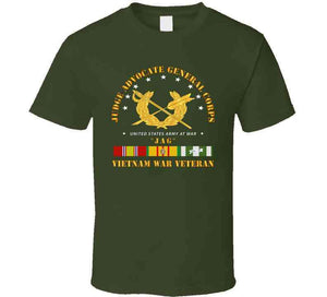Army - Judge Advocate Veteran Corps,"Jag" with Vietnam War Service Ribbons - T Shirt, Premium and Hoodie