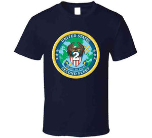 Navy - United States Second Fleet Wo Txt X 300 T Shirt