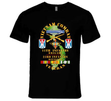 Load image into Gallery viewer, Army - Vietnam Combat Infantry Vet W 11th Inf Bde (light) - Ssi X 300 T Shirt
