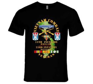 Army - Vietnam Combat Infantry Vet W 11th Inf Bde (light) - Ssi X 300 T Shirt