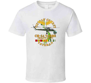 Army - Vietnam Combat Vet - Ch-54 Tarhe W Vn Svc X 300 T Shirt