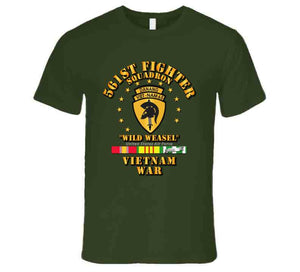 561st Fighter Squadron - Vietnam War with Service Ribbons T Shirt, Premium and Hoodie