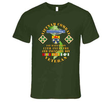 Load image into Gallery viewer, Army - Vietnam Combat Infantry Vet W 1st Bn 12th Inf - 4th Id W 2 Stars Hoodie, T Shirt  and Premium
