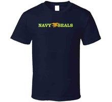 Load image into Gallery viewer, Navy - SOF - Navy Seals - Ribbon T Shirt

