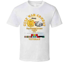 Load image into Gallery viewer, Army - Gulf War Combat Vet  - Transportation Corps X 300 Long Sleeve T Shirt
