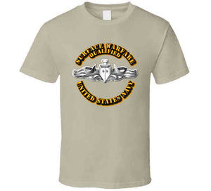 Navy - Surface Warfare Badge - Silver T Shirt