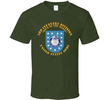 Load image into Gallery viewer, Army - 3rd Infantry Div Flash W Dui - Rock Of The Marne T Shirt
