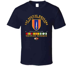 Army - 1st Signal Bde Ssi W Vn Svc T Shirt