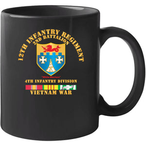 Army - 2nd Bn 12th Inf W Vn Svc Ribbons X 300 Classic T Shirt, Crewneck Sweatshirt, Hoodie, Long Sleeve, Mug