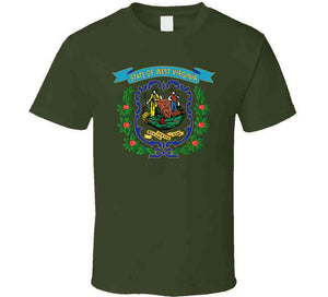 Govt - West Virginia - 1863 - Blue - Gold X 300 V1 Classic T Shirt