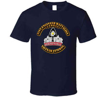 Load image into Gallery viewer, DUI - 31st Engineer Battalion (Combat) w OUT SVC Ribbon T Shirt
