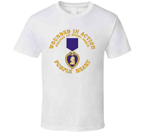 Wounded In Action - Purple Heart Hoodie