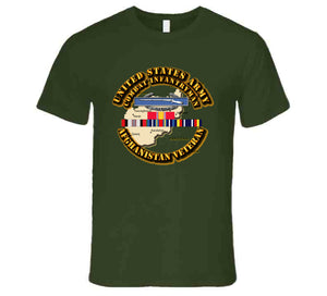 Combat Infantryman w Afghan SVC Ribbons T Shirt