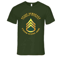 Load image into Gallery viewer, Army - Staff Sergeant - Ssg - Combat Veteran T Shirt
