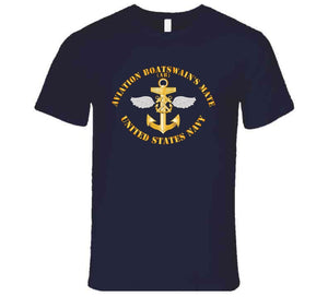 Navy - Rate - Aviation Boatswain's Mate Pin with Text - T Shirt, Premium and Hoodie