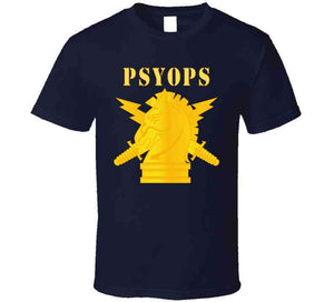 Army - Psyops W Branch Insignia - Line X 300 V1 Classic T Shirt