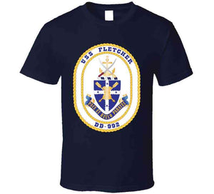 Navy - Uss Fletcher (dd 992) Wo Txt X 300 T Shirt