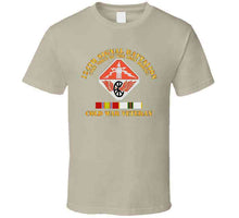 Load image into Gallery viewer, Army - 124th Signal Bn - The Voice Of The Iron Horse - Ssi - Cold Svc X 300 T Shirt
