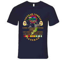 Load image into Gallery viewer, Army - Vietnam Combat Vet - 119th Ahc - 52nd Cab - 17th Combat Aviation Group - Big Helo Vn  Svc X 300 T Shirt
