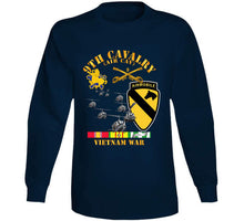 Load image into Gallery viewer, Army - 9th Cavalry (Air Cav) - 1st  Cav Division w SVC T Shirt
