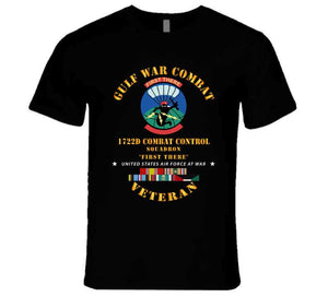 Usaf - Gulf War Combat Vet - 1722d Combat Control W Gulf Svc X 300 T Shirt