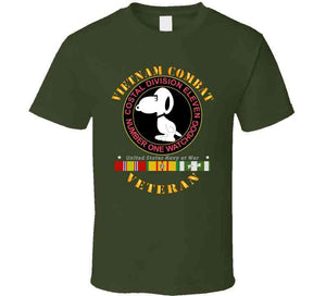 Navy - Vietnam Cbt Vet - Coastal Div 11 - Number 1 Watchdog Blk W Svc T Shirt