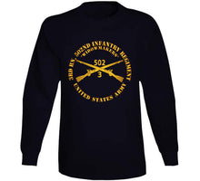 Load image into Gallery viewer, Army - 3rd Bn 502nd Infantry Regt - Widowmakers - Infantry Br T Shirt
