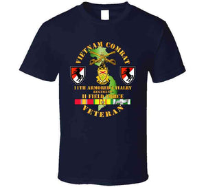 Army - Vietnam Combat Cavalry Veteran W 11th Acr T Shirt