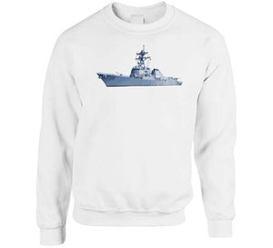 Navy - Destroyer - Uss John S Mccain -  Ship Only Wo Txt T Shirt