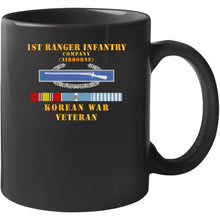 Load image into Gallery viewer, 1st Ranger Infantry Company (airborne) W Cib W Korea Svc X 300 T Shirt
