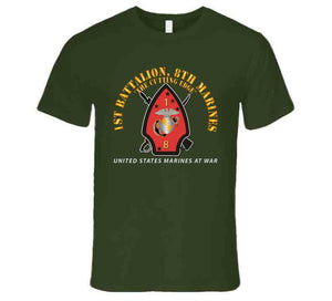 Usmc - 1st Bn, 8th Marines - The Cutting Edge - Marines At War X 300 T Shirt