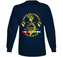 Load image into Gallery viewer, Army - Vietnam Combat, Cavalry Veteran, with 3rd Brigade, 1st Cavalry Division Long Sleeve
