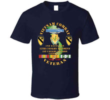 Load image into Gallery viewer, Army - Vietnam Combat Cavalry Veteran W 2nd Bn 12th Cav Regt  W Dui - Cib - 1st Cav Div X 300 Classic T Shirt, Crewneck Sweatshirt, Hoodie, Long Sleeve, Mug
