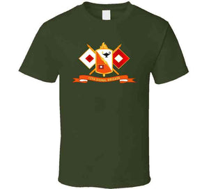 Army - 15th Signal Battalion W Signal Branch - Br - Ribbon - Ssi  X 300 T Shirt