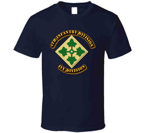 4th Infantry Division - Ivy Division T Shirt