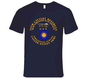 Army - Coa - 26th Cavalry Regiment (philippine Scouts)  - Our Strength T Shirt