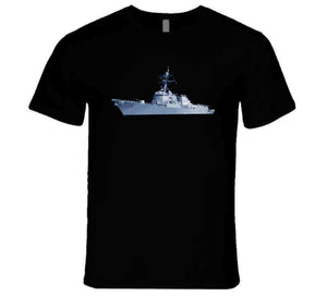 Navy - Destroyer - Uss John S Mccain -  Ship Only Wo Txt T Shirt