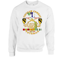 Load image into Gallery viewer, Army - Vietnam Combat Veteran W 1st Bn - 50th Inf - 1st Cav Div 1967-1968 Long Sleeve T Shirt
