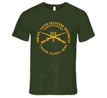 Load image into Gallery viewer, Army - 3rd Bn 502nd Infantry Regt - Widowmakers - Infantry Br T Shirt
