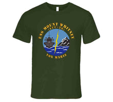 Load image into Gallery viewer, Navy - Uss Mount Whitney (lcc20) - Vox Maris Wo Border X 300 T Shirt
