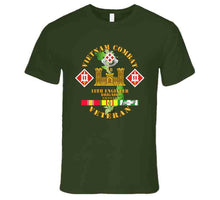 Load image into Gallery viewer, Army - Vietnam Combat Engineer - 18th Engineer Bde W Svc T Shirt
