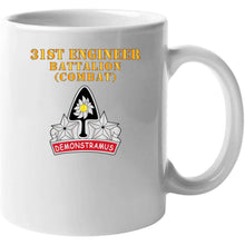 Load image into Gallery viewer, Army - 31st Engineer Bn (combat) - Dui -  X 300 T Shirt
