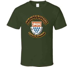 DUI - 36th Signal Battalion (enable Command)  No SVC Ribbon T Shirt