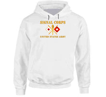 Load image into Gallery viewer, Army - Signal Corps - Branch - Us Army X 300dpi Hoodie
